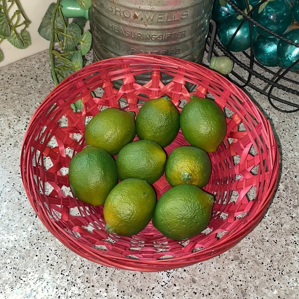 3 Vintage Hand Woven Baskets